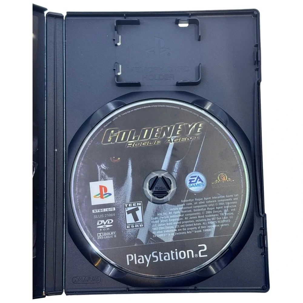 GoldenEye Rogue Agent Sony PlayStation 2 PS2 Game Complete with Manual CIB